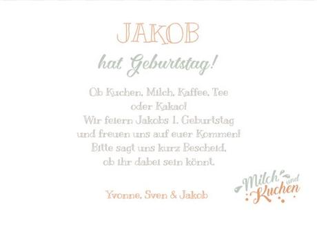 Schone texte zum ersten geburtstag