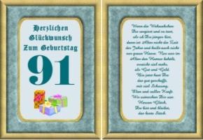 Geburtstagswunsche zum 91 geburtstag