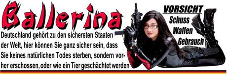 Hinweisschilder „Vorsicht Schusswaffengebrauch“ fehlen in Deutschland…