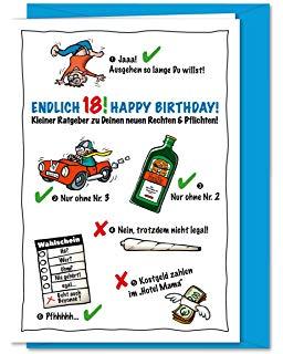Gluckwunsche zum 18 geburtstag auto