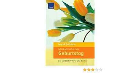 Reime verse geburtstag