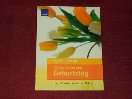 Reime verse geburtstag