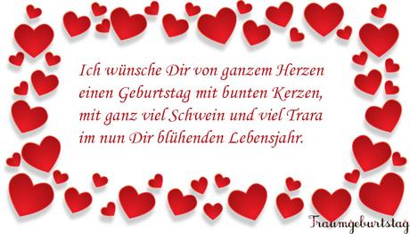 Reime verse geburtstag