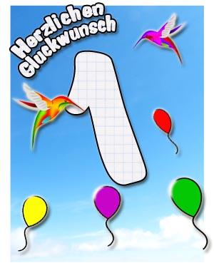 Spruche zum 1 geburtstag kostenlos
