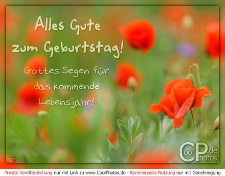 Gluckwunsche zum geburtstag und gottes segen