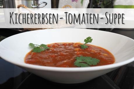 Kichererbsen-Tomaten-Suppe
