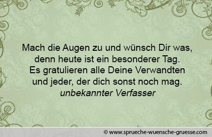 Geburtstagswunsche fur ganz besondere menschen