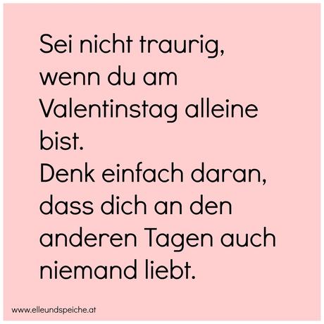 Am valentinstag allein