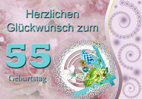 Gluckwunsche zum 55 geburtstag schwester