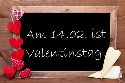 Kurzurlaub zum valentinstag