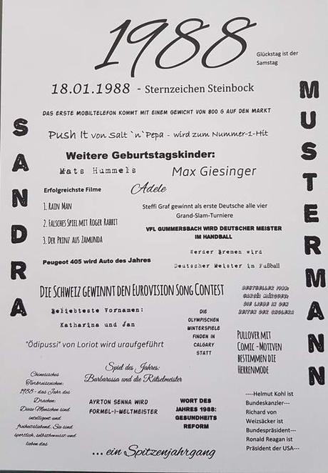 30 geburtstag 1988