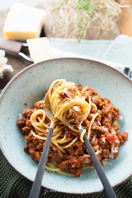 Pasta asciutta oder Spaghetti Bolognese? – Mom’s cooking friday