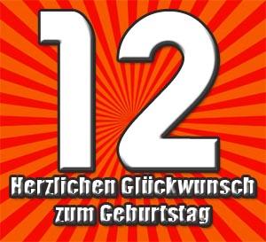 Geburtstagbpruche 12 geburtstag lustig