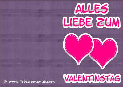 Alles liebe zum valentinstag zum ausdrucken