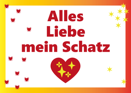 Alles liebe zum valentinstag zum ausdrucken