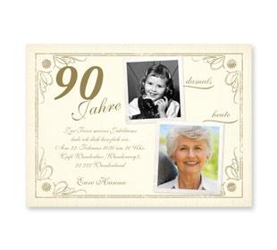 Spruche zum 90 geburtstag einladung
