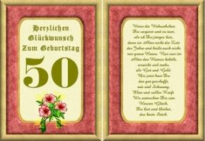 Kostenlose geburtstagswunsche 50 jahre
