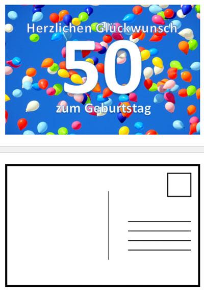 Kostenlose geburtstagswunsche 50 jahre