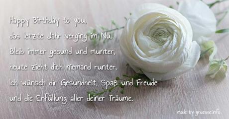 Derbe geburtstagbpruche