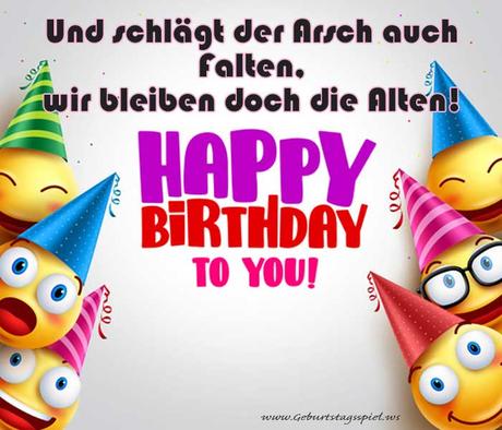 Derbe geburtstagbpruche