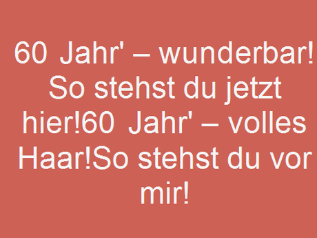 Gluckwunsche zum 60 geburtstag segler