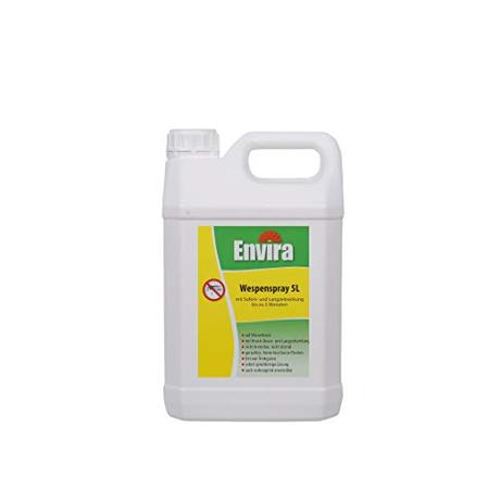 Envira Wespen-Spray - Anti-Wespen-Mittel Mit Langzeitwirkung - Geruchlos & Auf Wasserbasis - 5 Liter