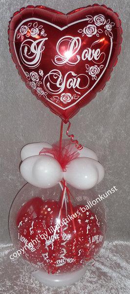 Valentinstag geschenk luftballon