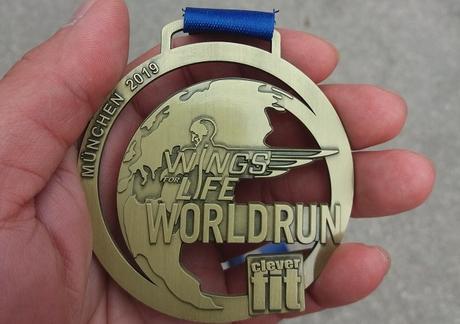 Wings for Life World Run Medaille