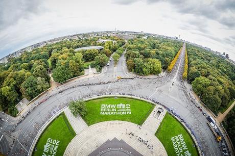 Berlin Marathon 2019 Luftbild