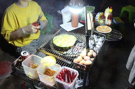 Imbissstand Nachtmarkt