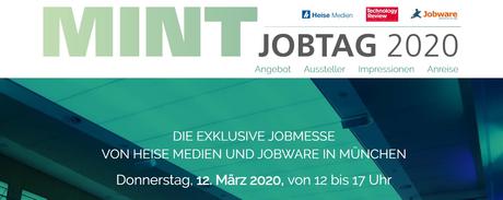 Am 12. März ist wieder MINT-Jobtag in München