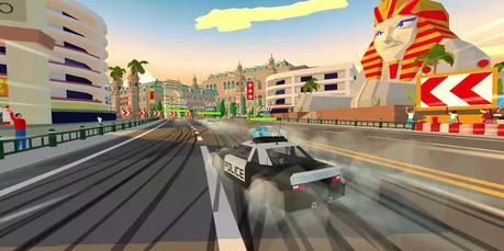 Retro Arcade Racer Hotshot Racing kommt dieses Jahr
