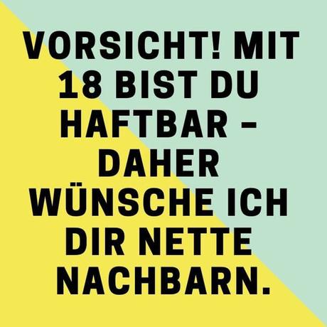 Freche geburtstagbpruche zum 18