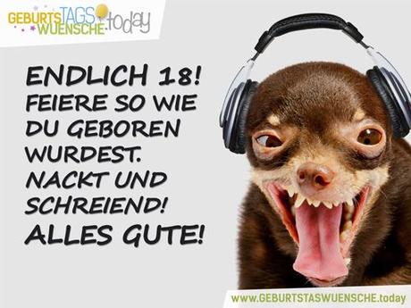 Freche geburtstagbpruche zum 18