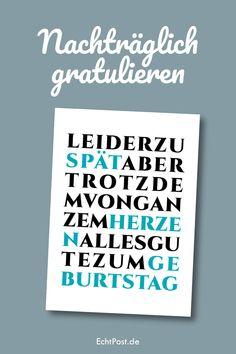 Geburtstagswunsche zum 18 nachtraglich