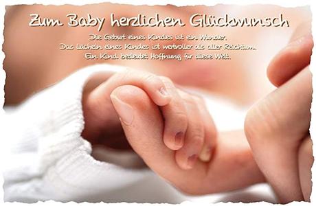 Geburtstagswunsche zum baby
