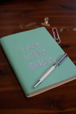 I am very busy...