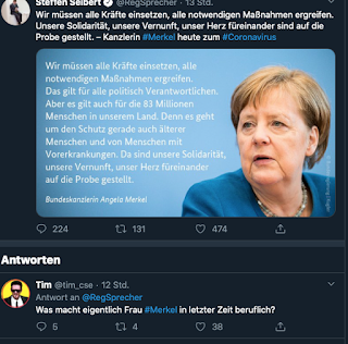 Merkel widersetzt sich WHO Empfehlungen