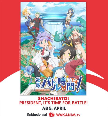 „Shachibato!“ im Simulcast bei WAKANIM