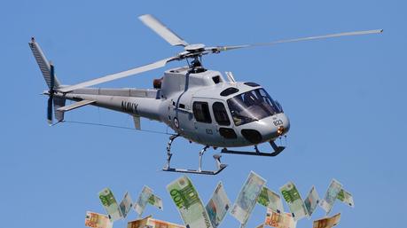 FED und EZB mit Helikoptergeld gegen Corona-Folgen