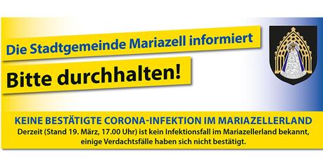 Coronavirus (COVID-19) | Stadtgemeinde Mariazell – Neueste Infos 19.3.2020