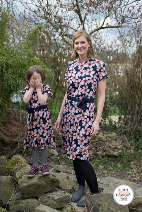 Kleid nähen für Damen und Mädchen: Das Schnittmuster Kleid MENARI