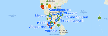 Sehenswürdigkeiten in Indien: beste Reiseziele & Routen 2020 [+Karte]