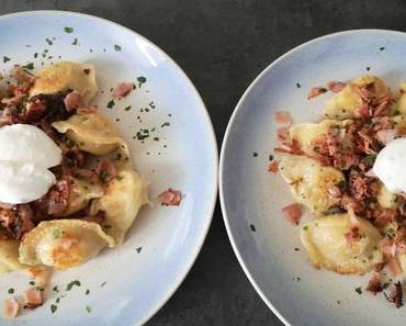 Piroggen mit Erdäpfel-Topfen-Fülle // auf Vorrat kochen.