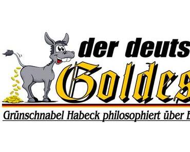 Grünschnabel Habeck philosophiert über Eurobonds…