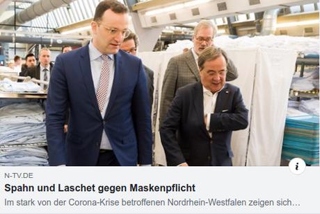 COVID-19 | Laschet & Spahn gegen Maskenpflicht | Österreich macht’s vor: Maskenpflicht & Grenzübergreifende Zusammenarbeit