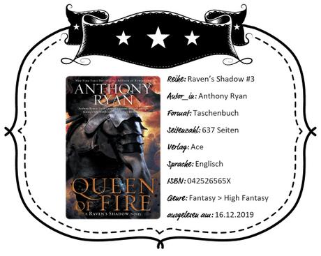 Anthony Ryan – Queen of Fire