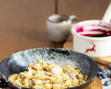 Kaiserschmarrn mit Heidelbeersauce
