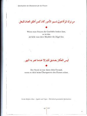 # 235 - Arabische Sprichwörter von Frauen zusammengetragen