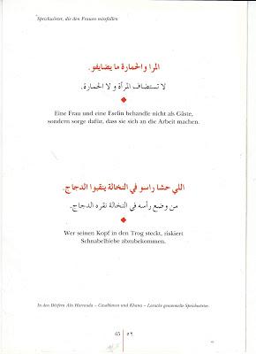 # 235 - Arabische Sprichwörter von Frauen zusammengetragen